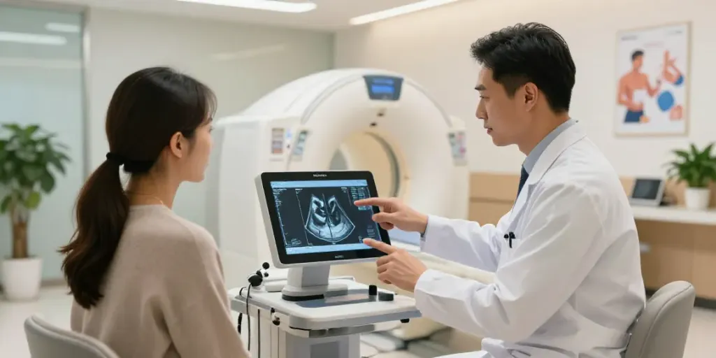 Moderne Radiologie in Wolfsburg mit persönlicher Betreuung und Diagnosetechnologie.