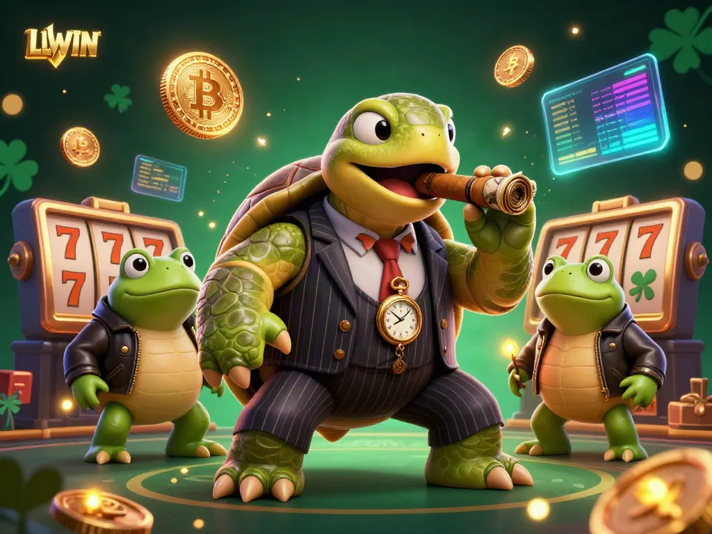 Experience the LLWIN gaming universe with vibrant characters and immersive casino elements in this lively illustration.