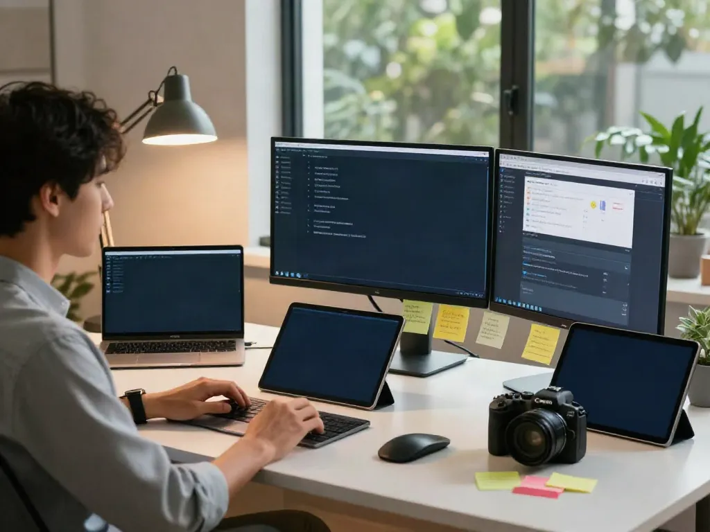 Engaging workspace showcasing 링크사이트 organization tools and digital resources.